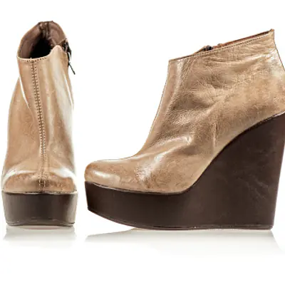 Wedge boots primary image